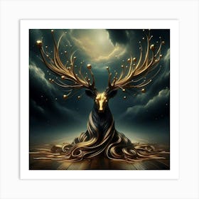 Deer Art 1 Art Print