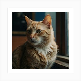 Default Cat Freddie Art 1 Art Print