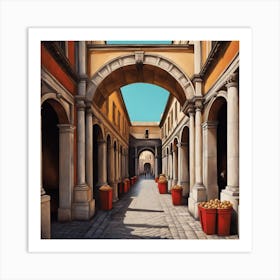 Alleyway Art Print