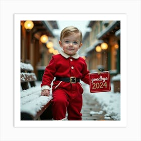 Santa Claus 9 Art Print