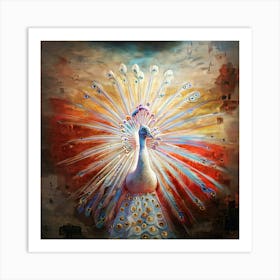 Peacock 9 Art Print