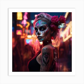 Day Of The Dead 2 Art Print