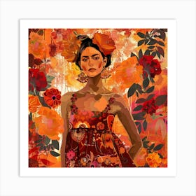 Frida Kahlo 3 Art Print