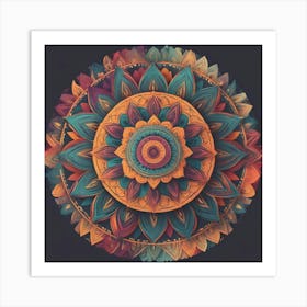 Mandala 76 Art Print