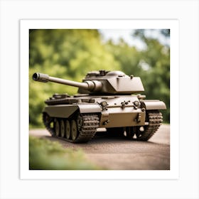 Tiger Tank 1 Art Print