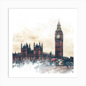 Big Ben In London Art Print