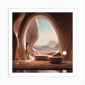 Room In The Desert Art Print