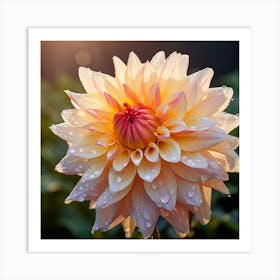 Dahlia Art Print