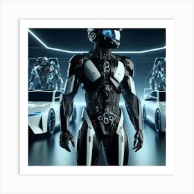 Futuristic Man 218 Art Print