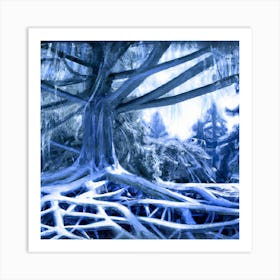 Icy Tree 003 Art Print