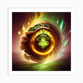 Legend Of Legends Logo Art Print