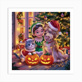 Elf On The Shelf Art Print