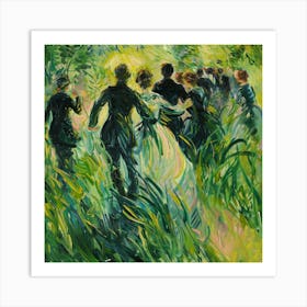 Edouard Manet'S Dance Art Print