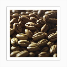 Coffee Beans 407 Art Print