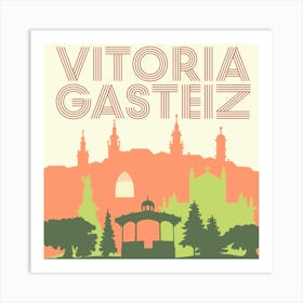 Vitoria-Gasteiz Art Print