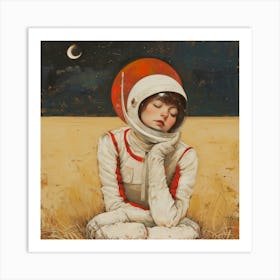 'Astronaut' 3 Art Print