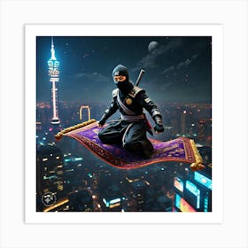 Ninja Ninja Art Print