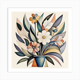 Flowers In A Vase Art Print