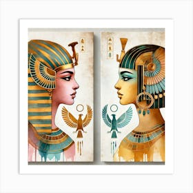 Egyptian Women 1 Art Print