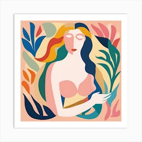 Greek Goddess Aphrodite Art Print