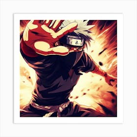 Naruto 8 Art Print