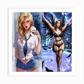 Victoria'S Secret Angel 2 Art Print