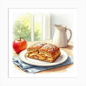 Apple Pie Art Print