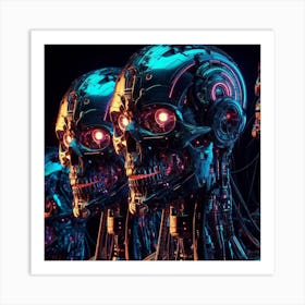 Cyborgs 1 Art Print