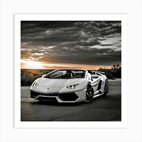 Lamborghini 80 Art Print