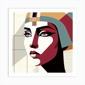 Cleopatra Portrait Artwork 126 Art Print