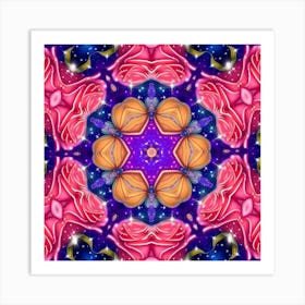 Kaleidoscope 4 Art Print