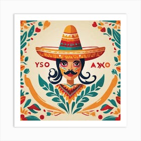 Mexican Woman 14 Art Print