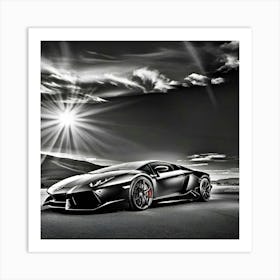 Lamborghini 76 Art Print