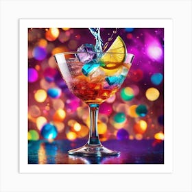 Cocktail In A Glass 9 Art Print