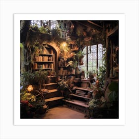 Room Full Of Plants 1 Art Print