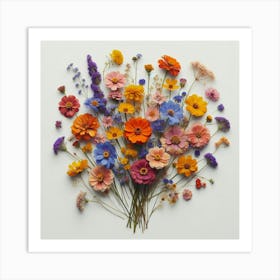 Bouquet Of Flowers 5 Art Print