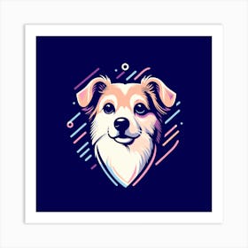 Dog Portrait Art Print