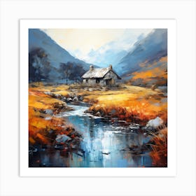 Mountainside Art Print