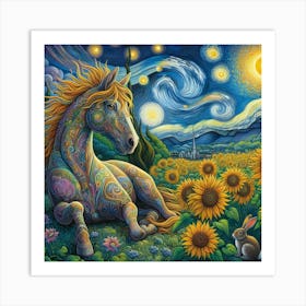 Starry Night 10 Art Print