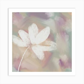 Abstract Flower Art Print