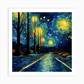 Starry Night 26 Art Print