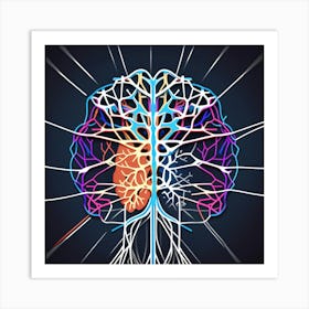 Brain And Nervous System 33 Art Print