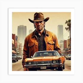 Grand Theft Auto Art Print