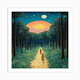 Buddhist Path Art Print