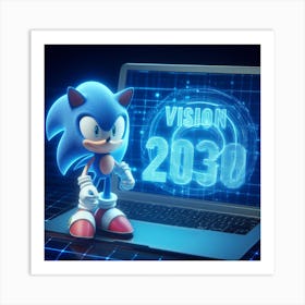 Sonic Vision 2030 Art Print