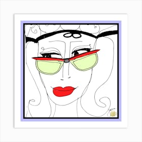 Queens In The Game Jessica Stockwell 10  by Jessica Stockwell Art Print