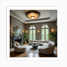 Living Room 5 Art Print