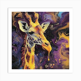 Giraffe 14 Art Print