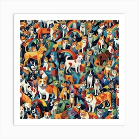 Shiba Inu Art Print