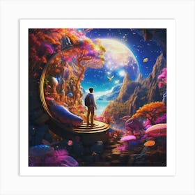 Starry Hopes Art Print